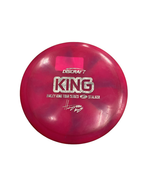 Used Discraft TS King Z Stalker Disc Golf Driver Pink 178g 11733-S000178427