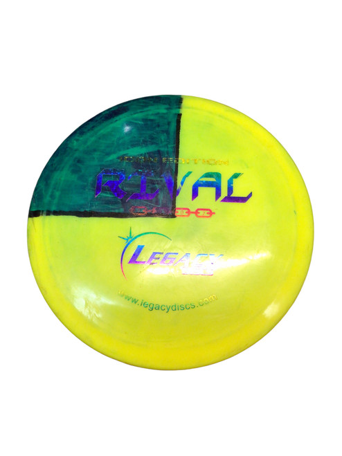 Used Legacy ICON RIVAL Disc Golf Driver Yellow 177g 11768-S000216429
