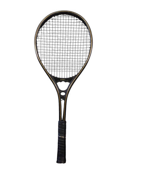 Vist Large View of Product Image Which is Used BEST NATIONS SPORTS Adult Tennis Racquet Black 4 1/2"