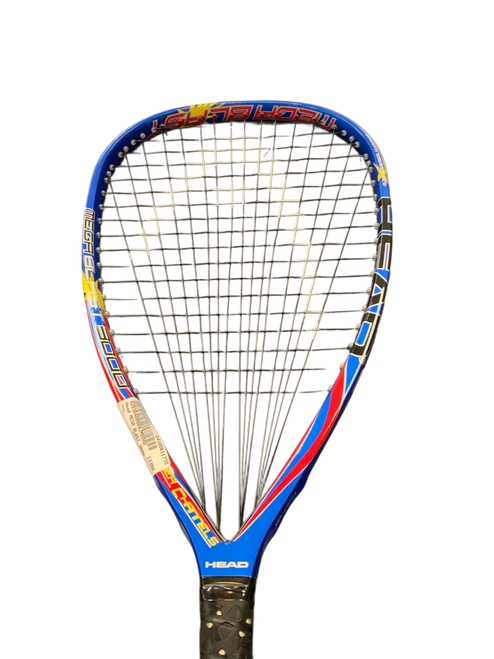 Used Head MEGA BLAST 3000 Adult Racquetball Racquet Navy Blue Unknown 11770-S000053477