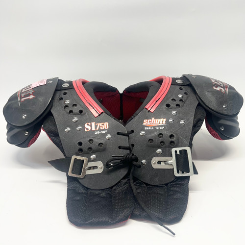 Vist Large View of Product Image Which is Used Schutt SI750 FB Shoulder Pads Black SM