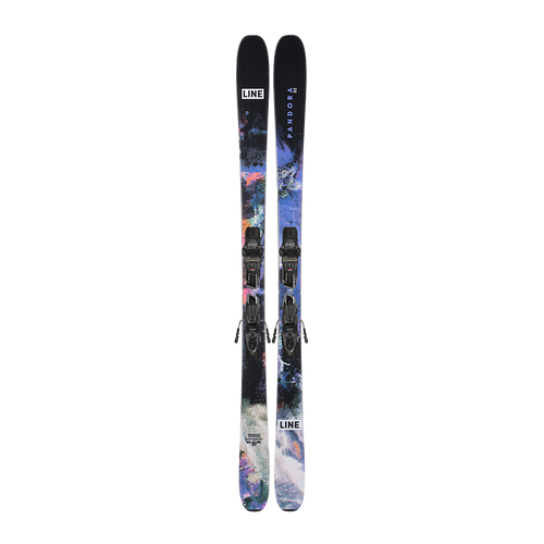 Vist Large View of Product Image Which is New LINE Pandora 85 2025 Skis with Quikclik Bindings- 168 11218-61ELN24061004