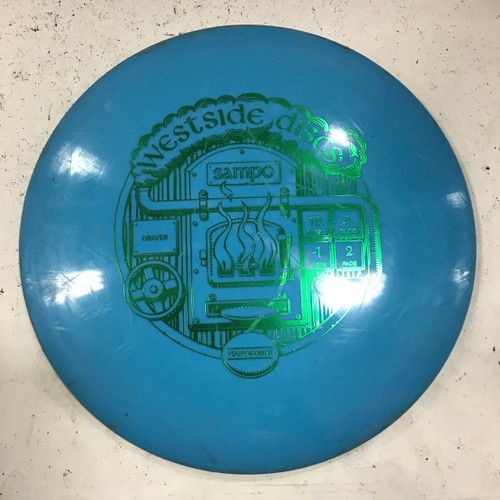 Used Westside TOURNAMENT SAMPO Disc Golf Driver Royal Blue 174g 10242-S000256971