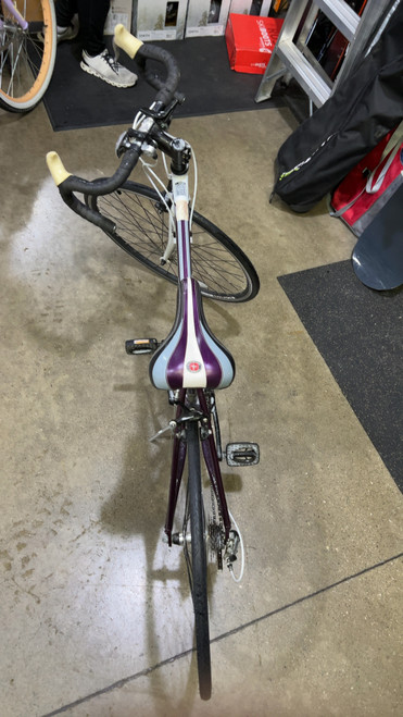 Vist Large View of Product Image Which is Used Schwinn VARSITY 1300 Road Bike Womens Purple 50-52cm - SM Frame