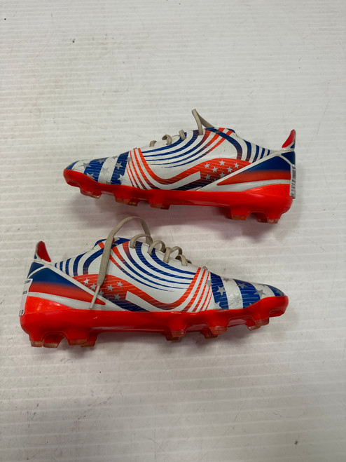 Used Adidas Soccer Cleats Orange Junior 02.5 11860-S000280826