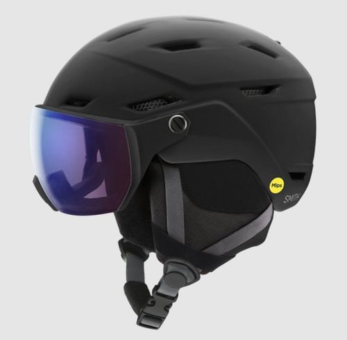 Vist Large View of Product Image Which is New SMITH SURVEY MIPS BLACK CHROMAPOP PHOTOCHROMIC ROSE FLASH LG