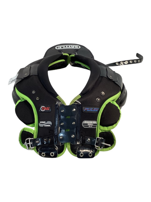 Vist Large View of Product Image Which is Used PULSE SP FB Shoulder Pads Black SM