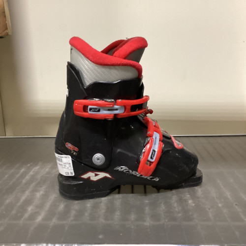Used Nordica GP T2 Boys DH Ski Boot Black 185 MP - Y12 10672-S000313013
