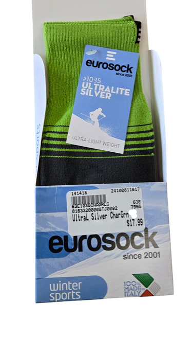 Vist Large View of Product Image Which is New UltraL Silver CharGrn SM