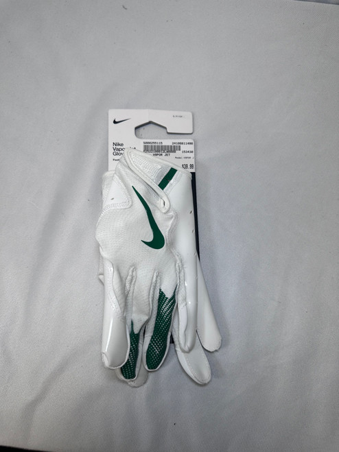 Vist Large View of Product Image Which is Used Nike VAPOR J FB Gloves White SM 11490-S000255115