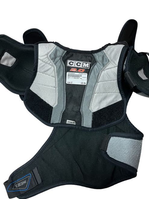 Used CCM CCC Youth Shoulder Pads LG 11833-S000160287