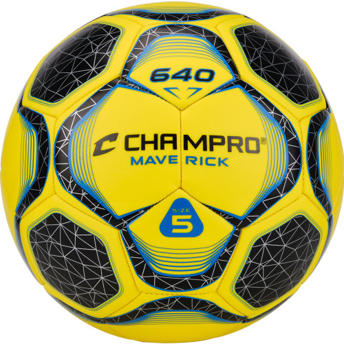 Vist Large View of Product Image Which is New Maverick Soccer Ball Optic Yellow Size 5