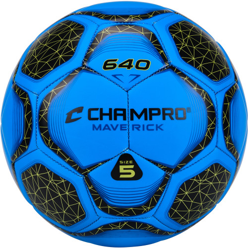 Vist Large View of Product Image Which is New Maverick Soccer Ball Optic Blue Size 3