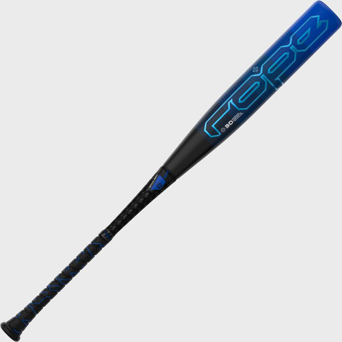 The future of composite technology has arrived: the 2024 Easton Rope BBCOR Baseball Bat is going to change bat design for good. The Rope features a first-of-its-kind 3D ropecoil composite technology: a literal rope of composite material wrapped around the inner barrel of the bat, optimizing barrel thickness and maximizing performance across a longer area of the barrel. On top of that, the rope features our new Opti-Flex handle technology, where handle stiffness is optimized for each bat's length and weight, so you don't have to compromise on feel just to swing the bat size that works for your swing. In addition, the ConneXion Max joint transfers every ounce of energy in your swing into the barrel, where the 3D ropecoil tech is ready to capture it and explode into the pitch. The Rope is like no other bat before it, and you'll never want to go back. Get your Easton Rope BBCOR baseball bat now!