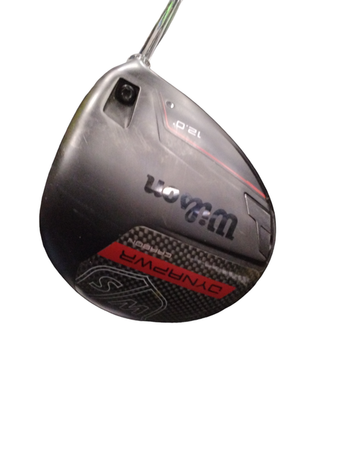 Vist Large View of Product Image Which is Used Wilson DYNAPWR CARBON Mens Driver RH 12.0 Degree