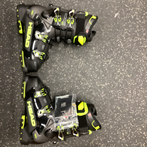 Vist Large View of Product Image Which is Used Head EDGE 120 HV GW Mens DH Ski Boot Black And Optic Yellow 265 MP - M08.5 - W09.5