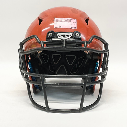 Used Schutt YOUTH A11 2020 FB Helmet Orange MD 11805-S000049527