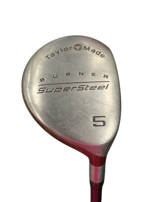 Vist Large View of Product Image Which is Used Taylormade BURNER SUPERSTEEL Mens Fairway Wood RH 5 Wood