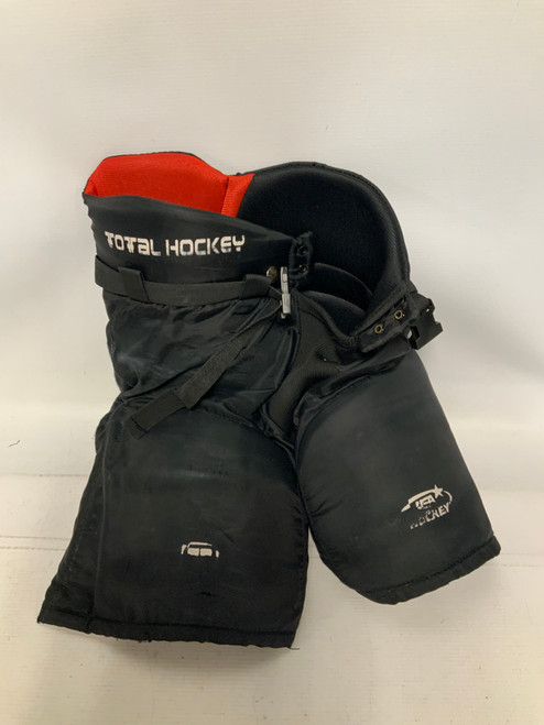 Vist Large View of Product Image Which is Used TOTAL HOCKEY Youth Pant Black LG