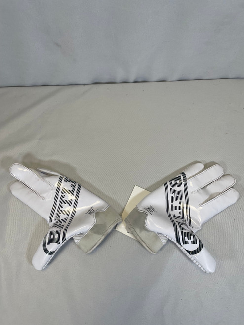 Vist Large View of Product Image Which is Used Battle Sports RECEIVER GLOVES FB Gloves White XL 11490-S000255166