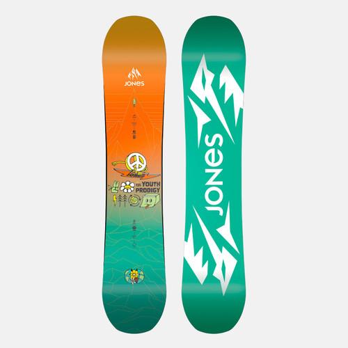 Vist Large View of Product Image Which is New JONES 26 PRODIGY 140cm kids snowboard