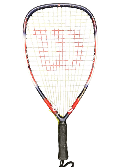Used Wilson ULTRA TI Adult Racquetball Racquet X-SM 11798-S000030009