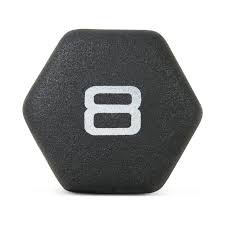 Vist Large View of Product Image Which is New 8-lb Neoprene Dumbbell