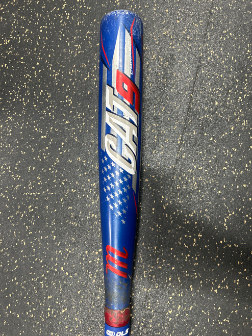 Vist Large View of Product Image Which is Used Marucci BBCOR CAT 9 BB/SB High School -3 Bat 32"