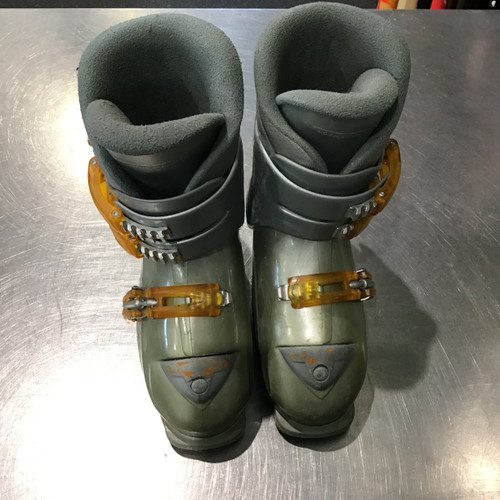 Used Head CARVE HT3 Boys DH Ski Boot Grey 235 MP - J05.5 - W06.5 11771-S000072326