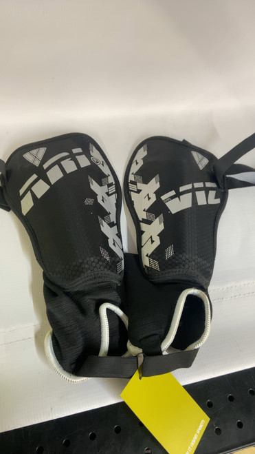 Vist Large View of Product Image Which is Used Vizari Soccer Shin Guards Adult Black LG