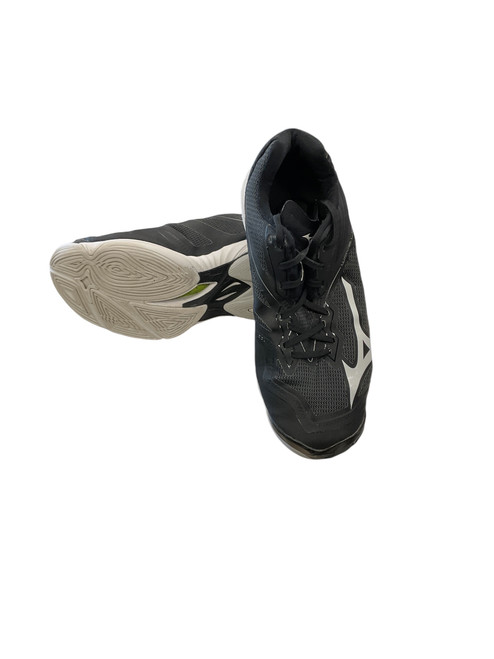 Used Mizuno VB Shoes Adult Black Senior 11 11856-S000013165