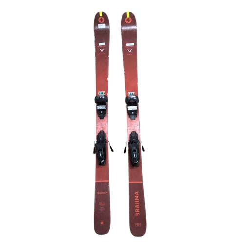 Vist Large View of Product Image Which is Used Blizzard BRAHMA 88 Mens DH Ski/Binding Red 165 cm