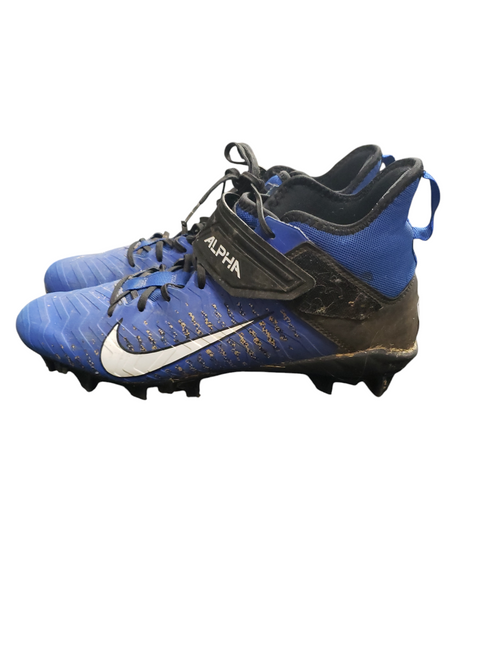 Vist Large View of Product Image Which is Used Nike Adult FB Cleats Royal Blue Senior 10