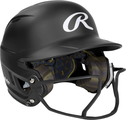 Rawlings Mach HI-Viz Junior Batting Helmet W/Cage #MCHVIZS