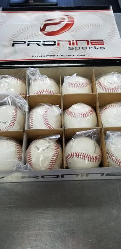 Vist Large View of Product Image Which is PRO NINE One Dozen High School Game Baseballs NEW
