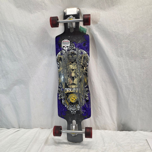 Vist Large View of Product Image Which is Used FREERIDE 41 ORIGINAL Complete Skateboard Black Long