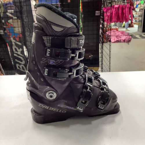 Vist Large View of Product Image Which is Used Dalbello TX 707 Womens DH Ski Boot Black 235 MP - J05.5 - W06.5 10672-S000313394