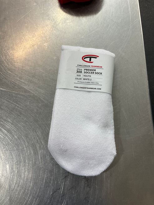 Used CHALLENGER TEAMWEAR SOCKS Soccer Socks White SM 11790-S000037761