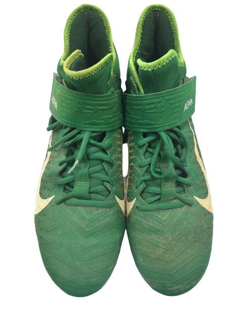 Vist Large View of Product Image Which is Used Nike Adult FB Cleats Green Senior 11