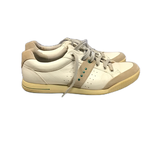 Vist Large View of Product Image Which is Used Ecco Men's Golf Shoes White Senior 10.5