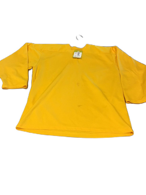 Vist Large View of Product Image Which is Used Hockey Practice Jersey Gold L/XL
