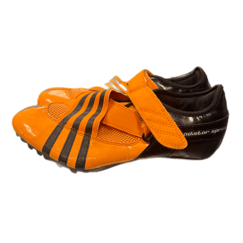 Vist Large View of Product Image Which is Used Adidas 114757 Track & Field Cleats Adult Orange Senior 8