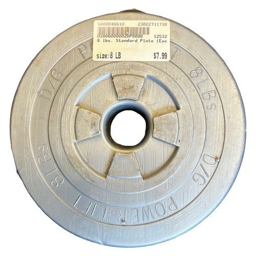Vist Large View of Product Image Which is Used Standard Plate (Each) 8 lb