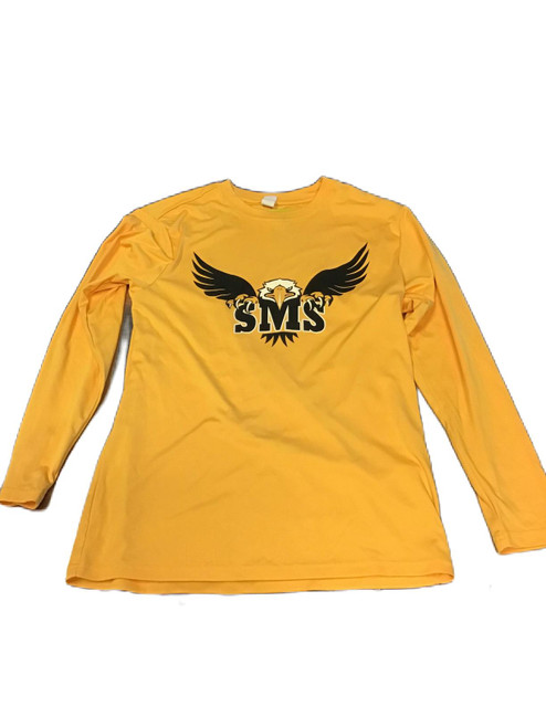 Vist Large View of Product Image Which is Used Yellow Long Sleeve Men's Small Compression Shirt