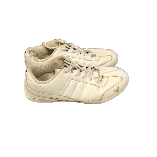 Vist Large View of Product Image Which is Used Varsity Cheerleading Shoes White