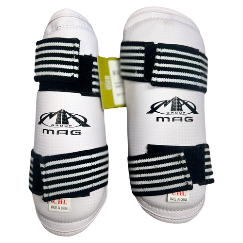Used Martial Arts Forearm Pads White Youth 11730-S000046942