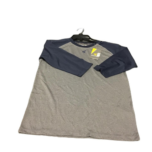 Vist Large View of Product Image Which is Used Easton RAGLAN BB/SB Jersey Grey LG