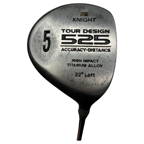 Vist Large View of Product Image Which is Used Knight TOUR DESIGN 525 Mens Fairway Wood RH 5 Wood