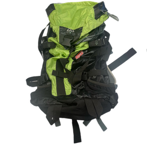 Used Coleman KWANZAN Internal Frame Backpack Green 11730-S000058274