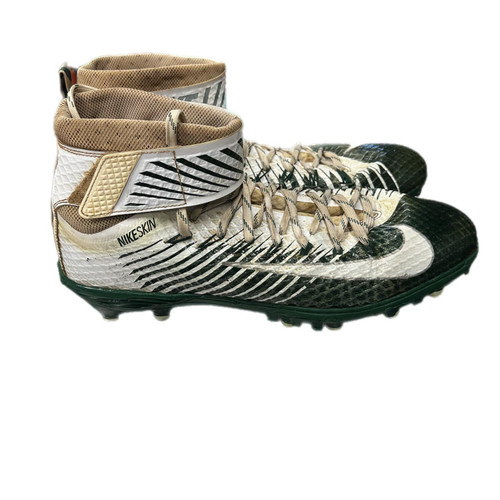 Vist Large View of Product Image Which is Used Nike LunarBeast Elite TD Adult Football Cleats White Senior 14